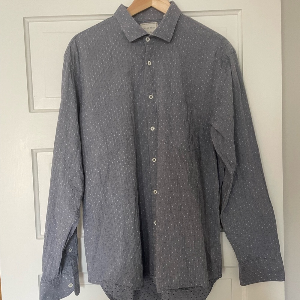 Billy Reid standard cut men’s button down